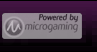 Powered by Microgaming software